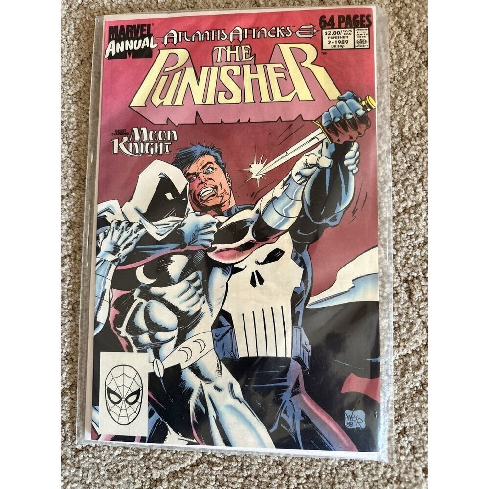 Bundle of 12 Vintage The Punisher Comic Books Excellent Condition 1985 - 1989